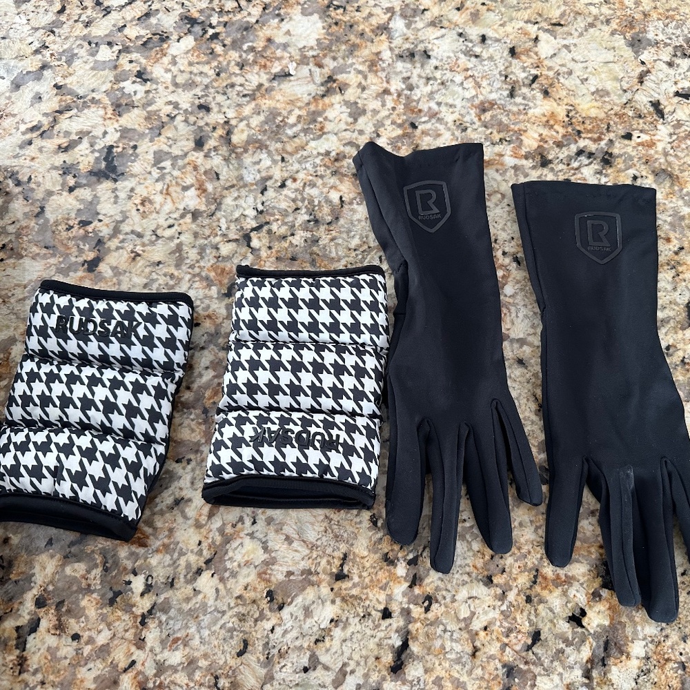 OREN 1 x XS/S / Houndstooth Gloves by Rudsak